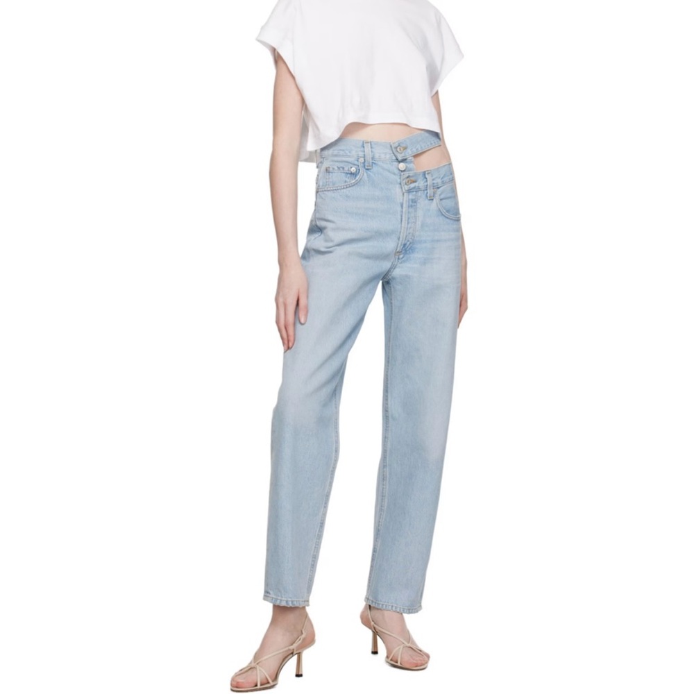 Agolde broken waistband Jean in sideline